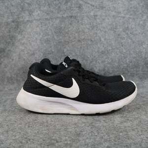 Nike Shoes Womens 6 Sneakers Tanjun Running Casual Lifestyle Black White Comfort
